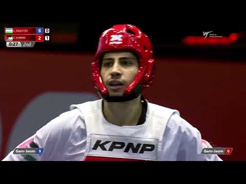 261 Finals Men  68kg UZB RASHITOV Ulugbek JOR KAREEM Zaid
