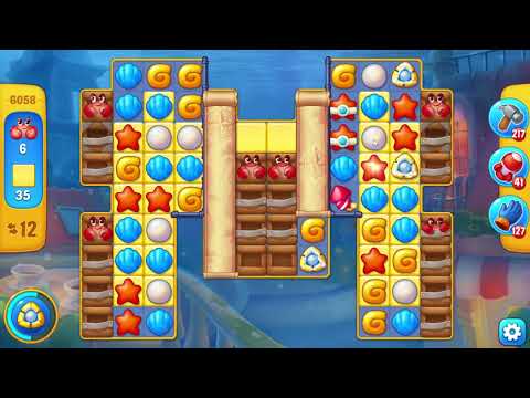 Fishdom 6058 Level - 23 moves - NO BooSTERS