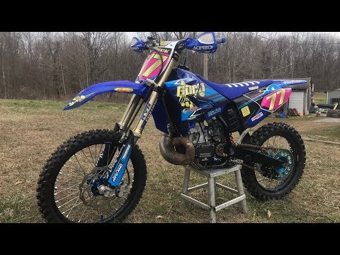 04 Yz250 2 Stroke build Walk-around