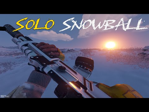 HOW I SOLO SNOWBALL ON HIGH POP - RUST