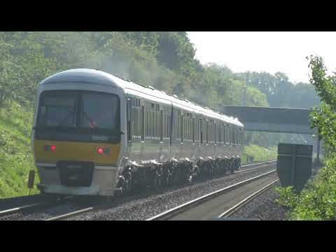 Early Morning Peak Chiltern Railways Trains at Northolt Park and Sudbury Hill Harrow | 02/06/2021