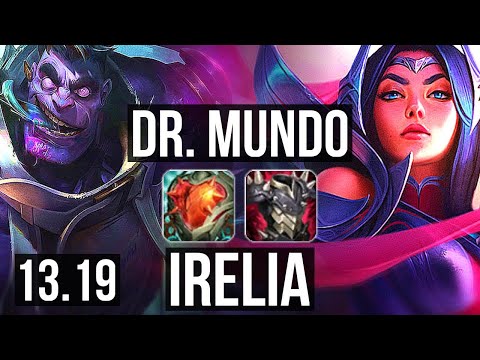 MUNDO vs IRELIA (TOP) | 3/0/8 | EUW Master | 13.19