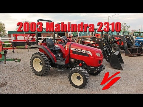 SOLD: 2003 Mahindra 2310 Compact Tractor