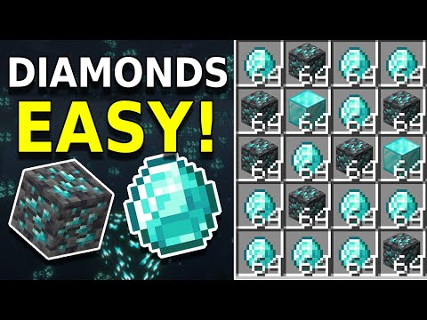 The BEST Ways to Find Diamonds in Minecraft 1.21 - Java & Bedrock