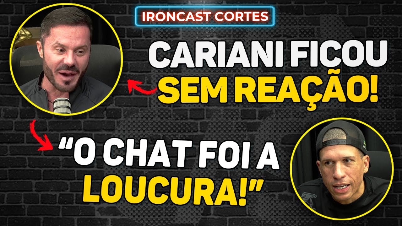 NINJA SURPREENDE CARIANI COM RESPOSTA AO VIVO – IRONCAST CORTES