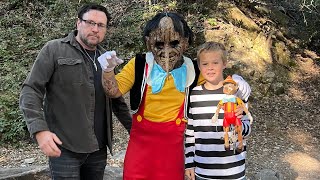Filming PINOCCHIO UNMASKED
