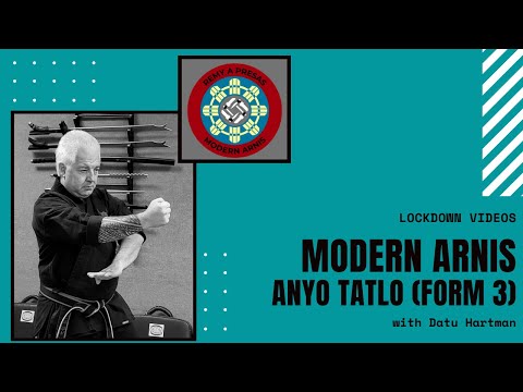 Modern Arnis Anyo Tatlo (Form 3) | FMA: Kali, Arnis, Escrima