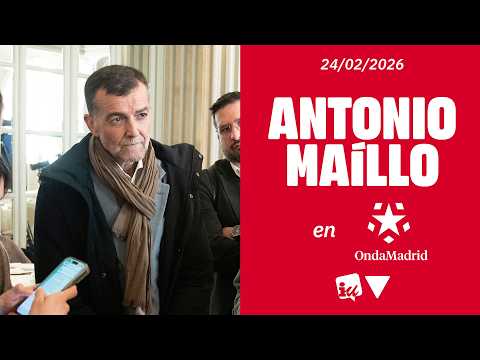 🎧 ENTREVISTA | Antonio Maíllo en  ‘Buenos días Madrid’ de Onda Madrid