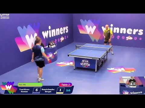 WINners CUP table 2  29.09  Tveritinov Roman - Reznichenko Sergei18:30