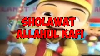 Download lagu Sholawat Allahul Kafi Lirik dan artinya versi Upin... mp3