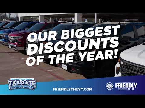 Friendly Chevrolet's Tailgate Savings Event