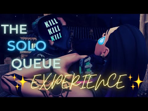 The Solo Queue Experience| Gamer girl edition