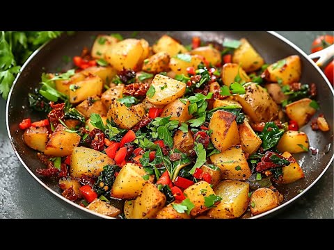 Eines der besten Kohlrabi Rezepte: Kohlrabi Pfanne oder "falsche Bratkartoffeln" ohne Kohlenhydrate