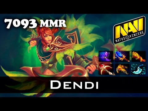 Dota 2 - Dendi Windranger - 7093 MMR Ranked Match
