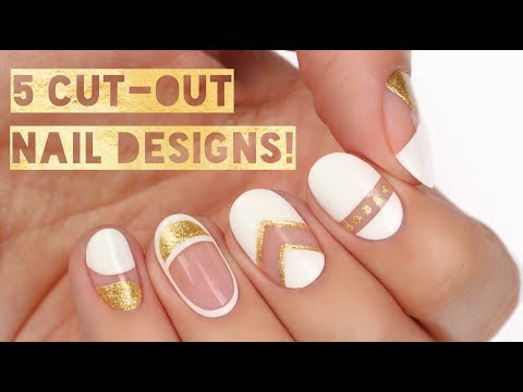 5 PERFECT Ways To Wear NEGATIVE SPACE Nails!