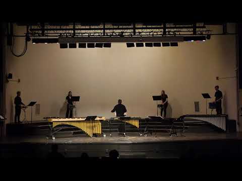 URI Percussion Ensemble- CRYSTAL CANON for Edgard Varèse (1974) by James Tenney