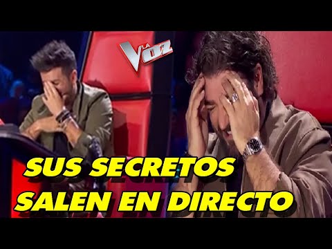 ANTONIO OROZCO Y PABLO LOPEZ AVERGONZADOS TRAS EL TREMENDO VIDEO QUE EMITE LA VOZ SOBRE SUS MANIAS 😳