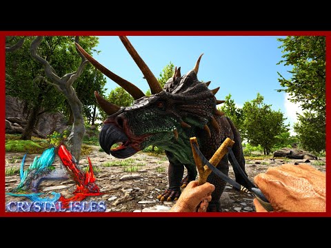 New Series! Slingshot Taming Attempt! Crystal Isles Map! Ep 1!