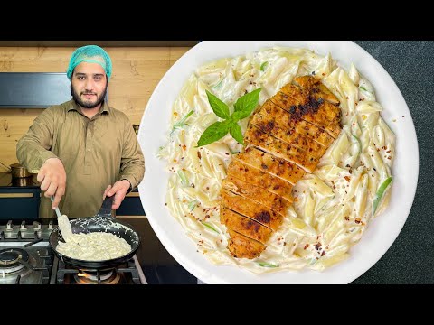 BETTER THAN RESTAURANT!! Pasta in White Sauce | Creamy and Cheesy Pasta with Chicken