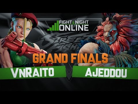 【Grand Finals】VnRaito ( Cammy ) vs Ajeddou ( Akuma ) - Fight Night Online #03