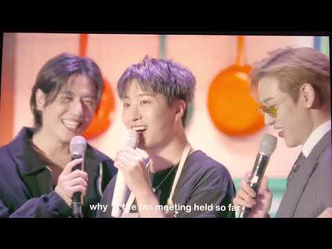 #GOT7 #GOT7FOREVER #YOUNGJAE1stLiveCOLORSfromArs Youngjae got shocked when members surprise 20211127