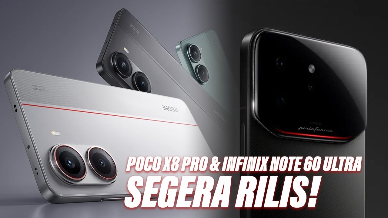 POCO X8 Pro & Infinix NOTE 60 Ultra Segera Rilis, Macbook Termurah & TECNO Collab Lamborghini‼️