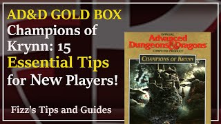 Champions of Krynn, Dragonlance Gold box series - 15 Essential tips for new players!