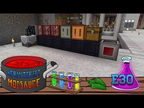 HermitCraft ModSauce: Ep30 - RailCraft, Forestry, and Steve's Factory Manager!