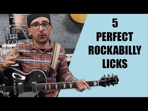 5 Perfect Rockabilly Guitar Licks - Adrian Whyte