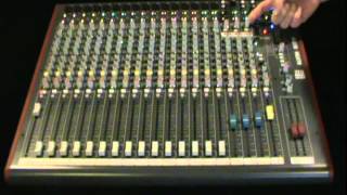 ZED 22FX Mixer Demo 