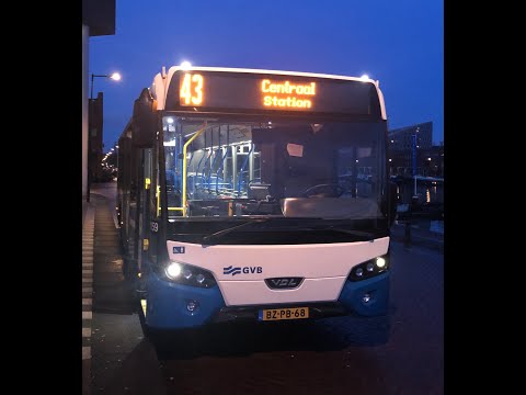 Gvb Amsterdam lijn 43 🔄