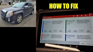 GMC Terrain/Chevy Equinox - P2433 & P2438 - Secondary Air Injection Pump Diagnostics