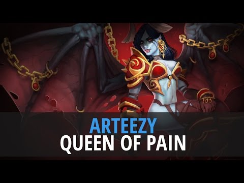 Arteezy (Queen of Pain) - Gameplay Dota 2