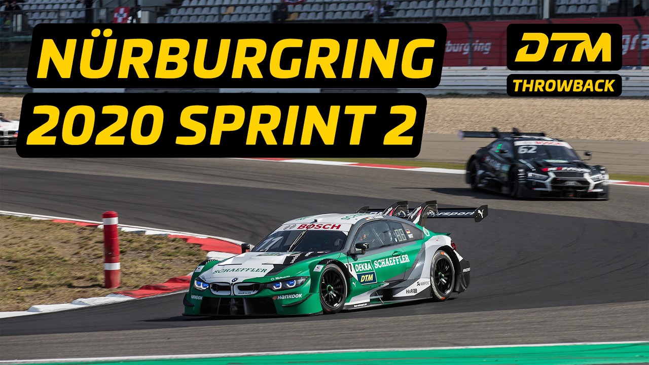 DTM 2020 Re-Live: Nürburgring Sprint – Race 2 | Müller Responds in Championship Thriller!