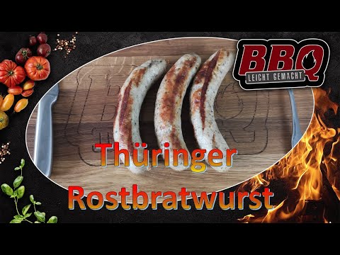 Thüringer Rostbratwurst. Schritt für Schritt Anleitung