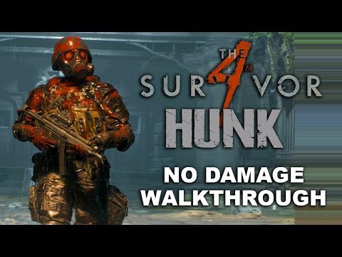 Resident Evil 2 Remake 4th Survivor Walkthrough | HUNK NO DAMAGE