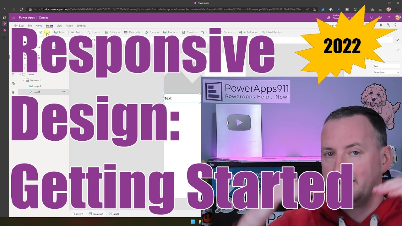 Power Apps Responsive Design