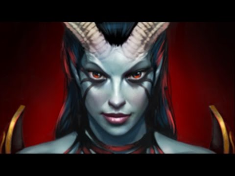 FATA Queen of Pain Triple Kill. Team Liquid vs Digital Chaos