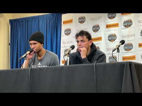Trey Galloway and Malik Reneau postgame, UConn