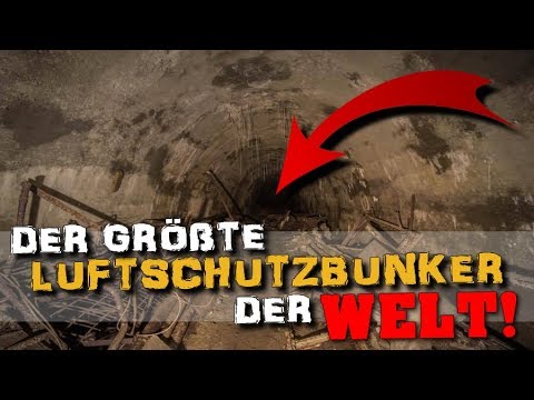 Lost Place: DER GRÖßTE ZIVILE LUFTSCHUTZBUNKER DER WELT - Teil 1 von 2 // Urbex