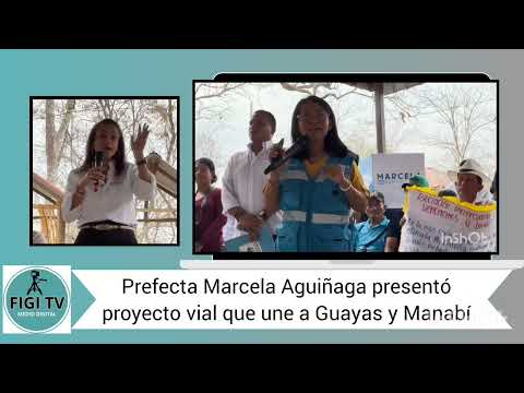 Prefecta de Guayas presenta proyecto vial Colimes-Olmedo 