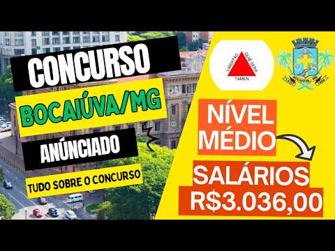 Processo Seletivo de Bocaiúva - MG 2026: 60 Vagas de Agente de Saúde.