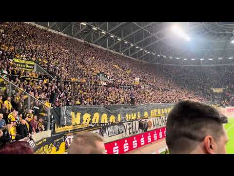 Dynamo Dresden gegen Wismut Aue - Fußball ist das Leben, K-Block 24.09.2023