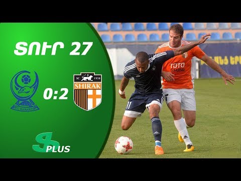 APL, Matchday 27 FC Banants Yerevan - FC Shirak Gyumri 0-2