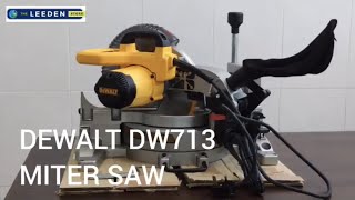 DEWALT DW713-KR 10" Compound Miter Saw - Installation Video