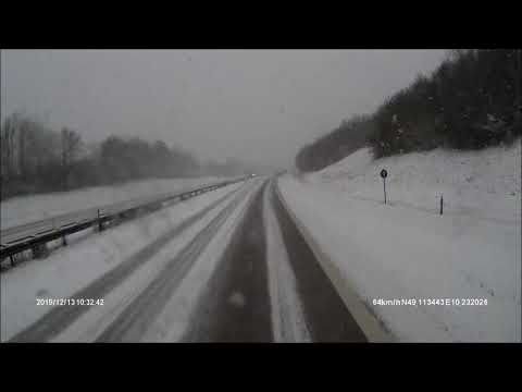 Schneechaos am 13.12.2019