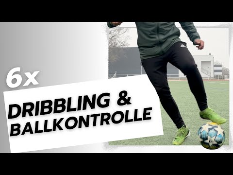 Effektives Technik Training zur Verbesserung von Ballkontrolle und Dribbling I Fußball Skills lernen