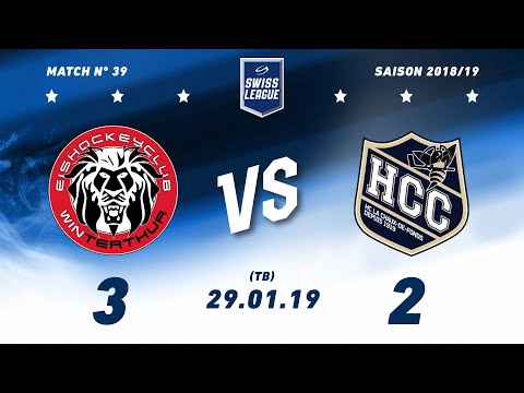 29.01.2019 EHC Winterthur - HC La Chaux-de-Fonds (3-2) TB