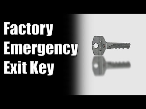 Factory exit key guide
