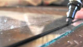 Utiliser une molette à couper le verre